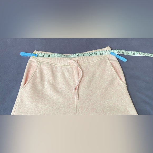 Frank & Eileen Tee Lab Drawstring Triple Fleece Sweatpants Raw Hem Size: XS Pink - Picture 13 of 16